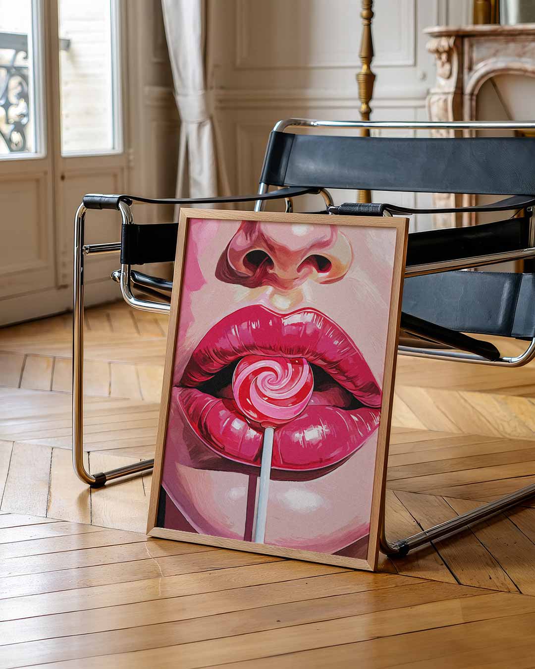 Verleidelijke Lippen Poster