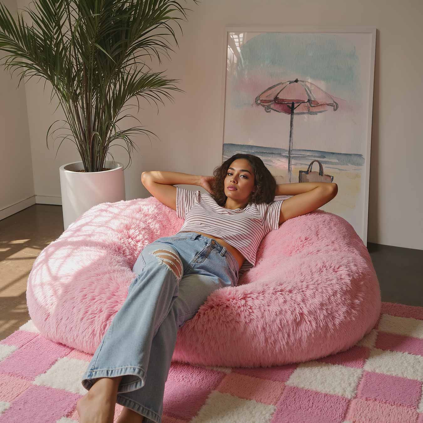 Zomerse Stranddag Posters Poster-WallArtistic