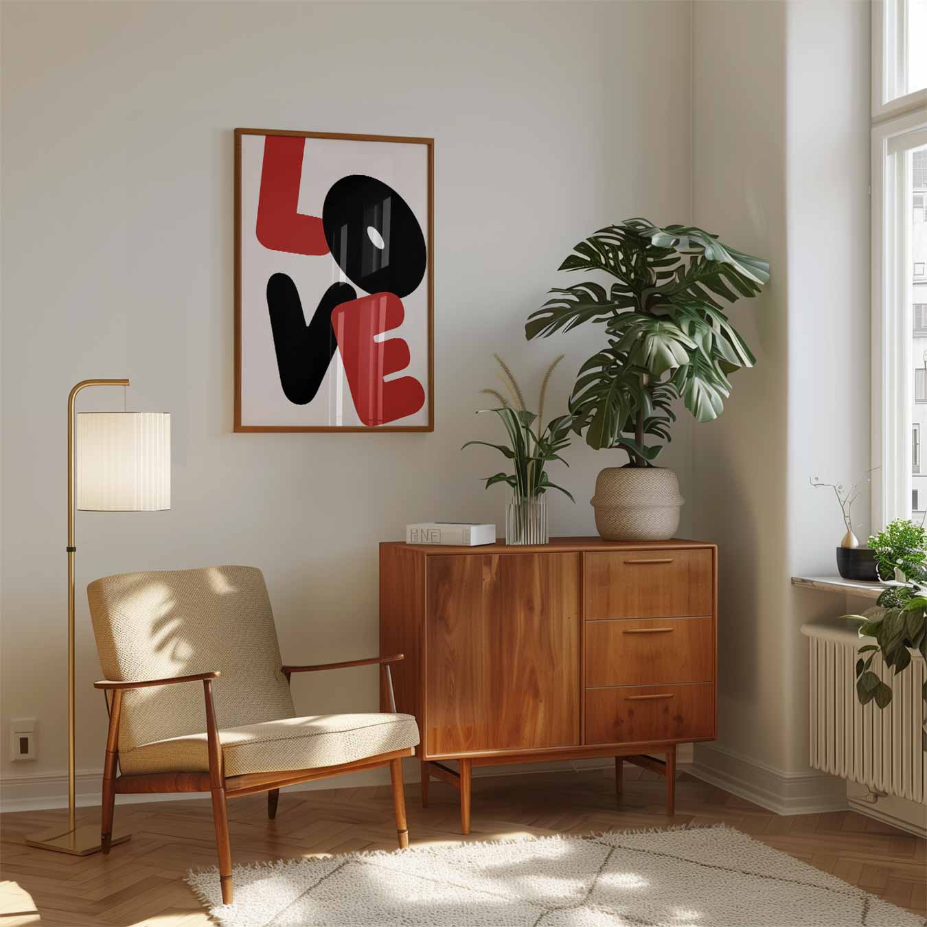 Love Grafische Poster