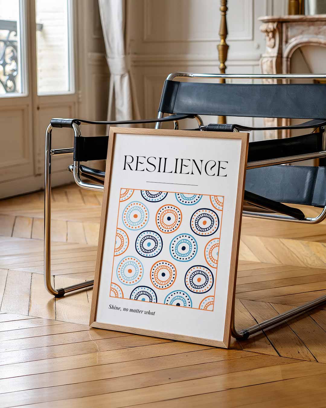 Inspirerende Resilience Poster-WallArtistic