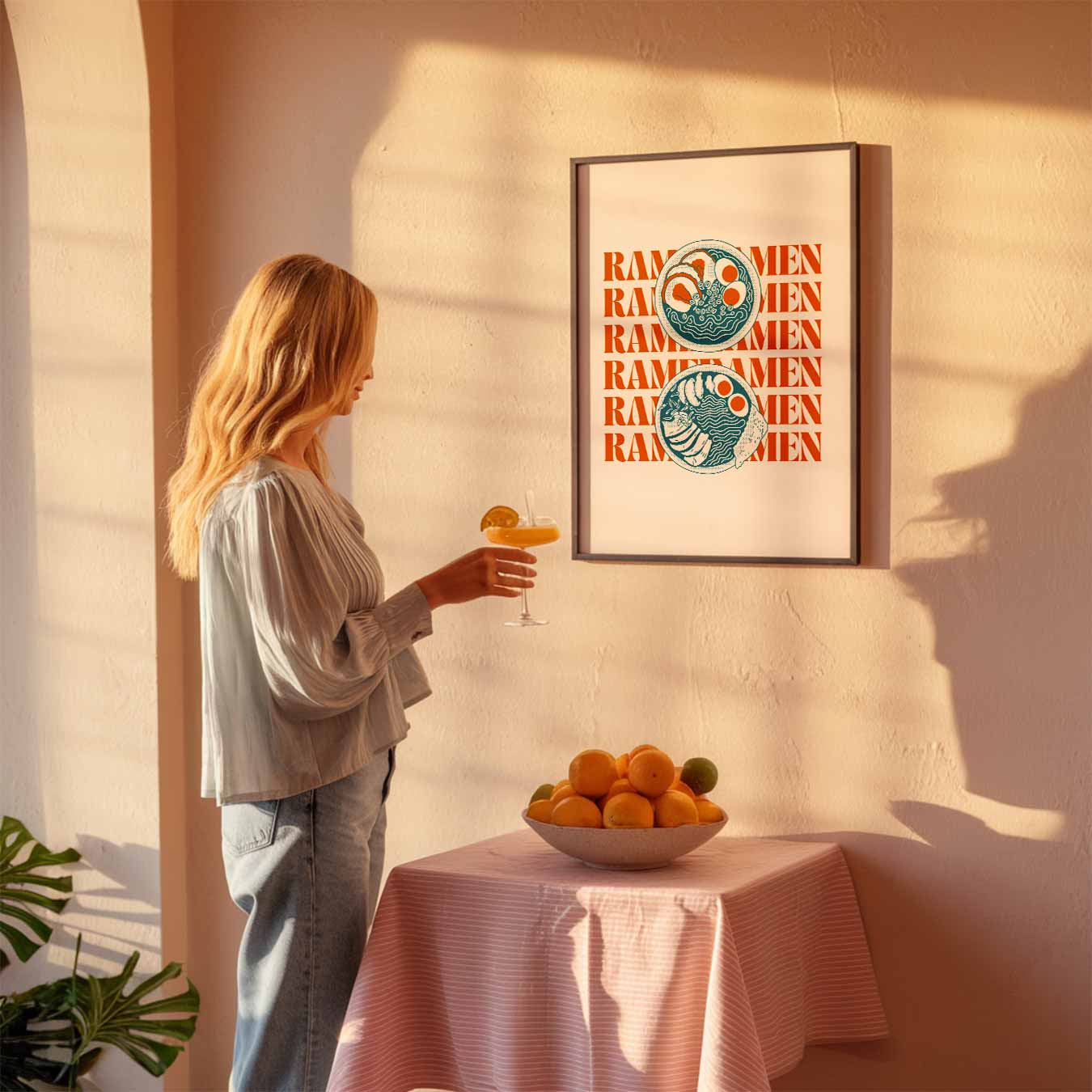 Stijlvolle Ramen Poster