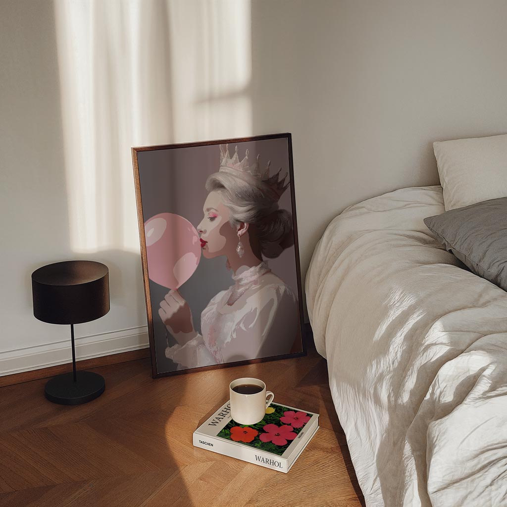 Koningin van Bubblegum Poster