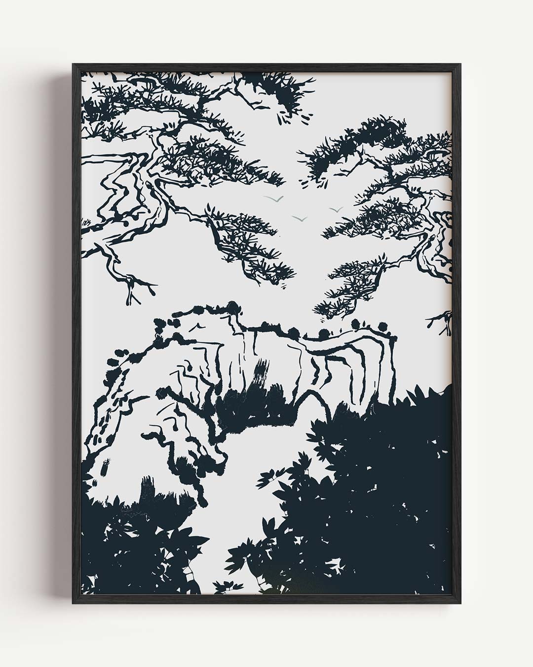 Natuurlijke Elegantie Wandposter-WallArtistic