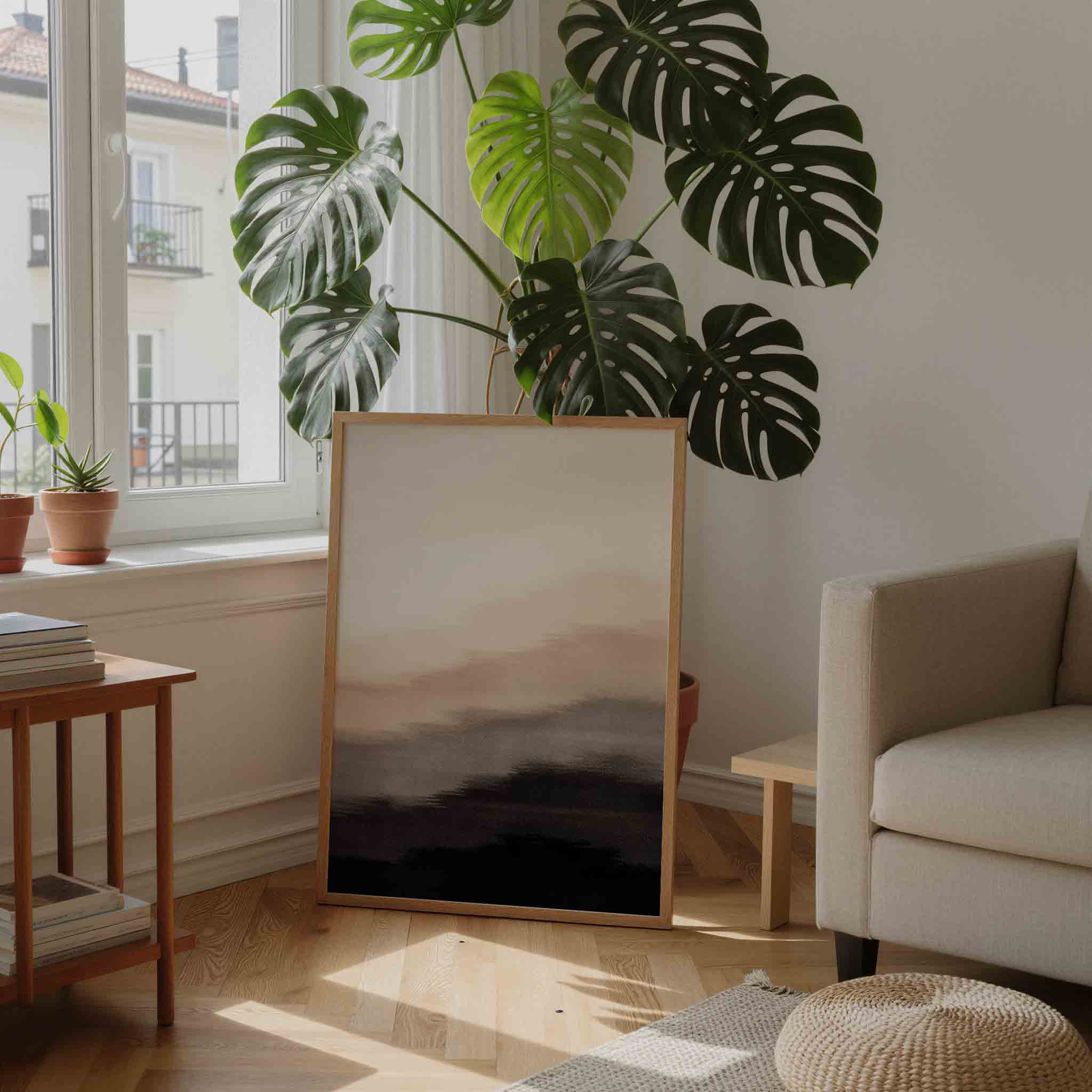 Abstracte landschappen Poster