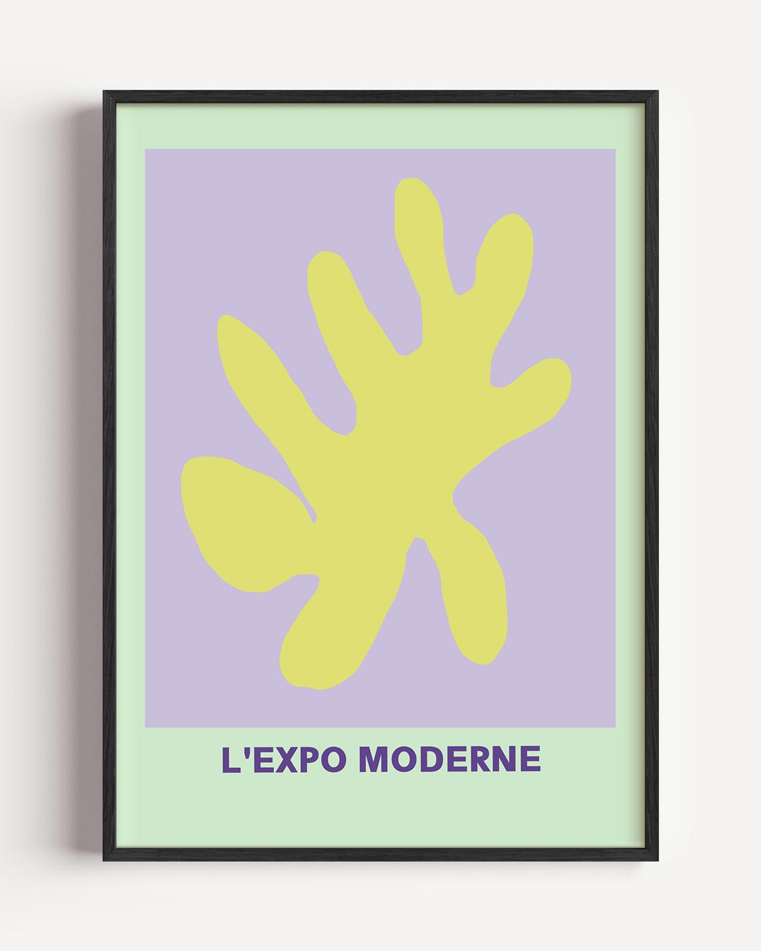 Moderne Kunstposter L'Expo Moderne Poster-WallArtistic