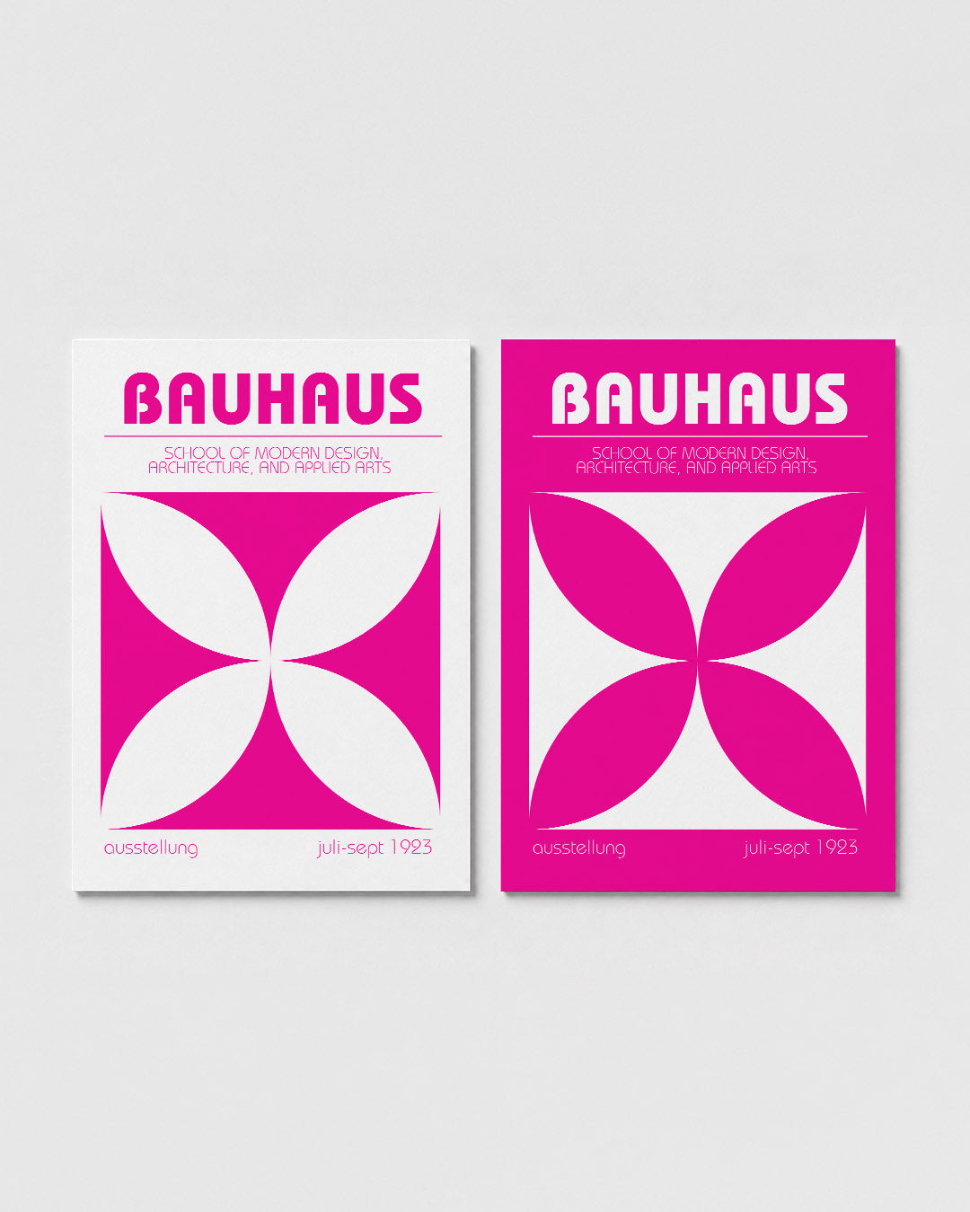 Vormen en kleur Posterset