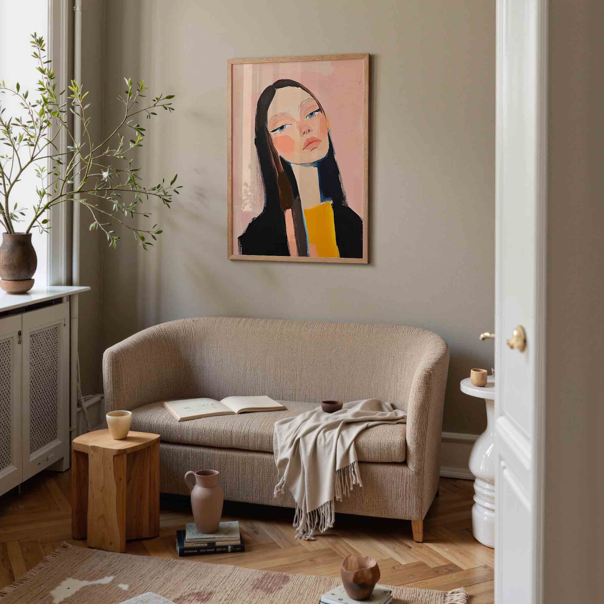 Vrouwelijk portret Poster