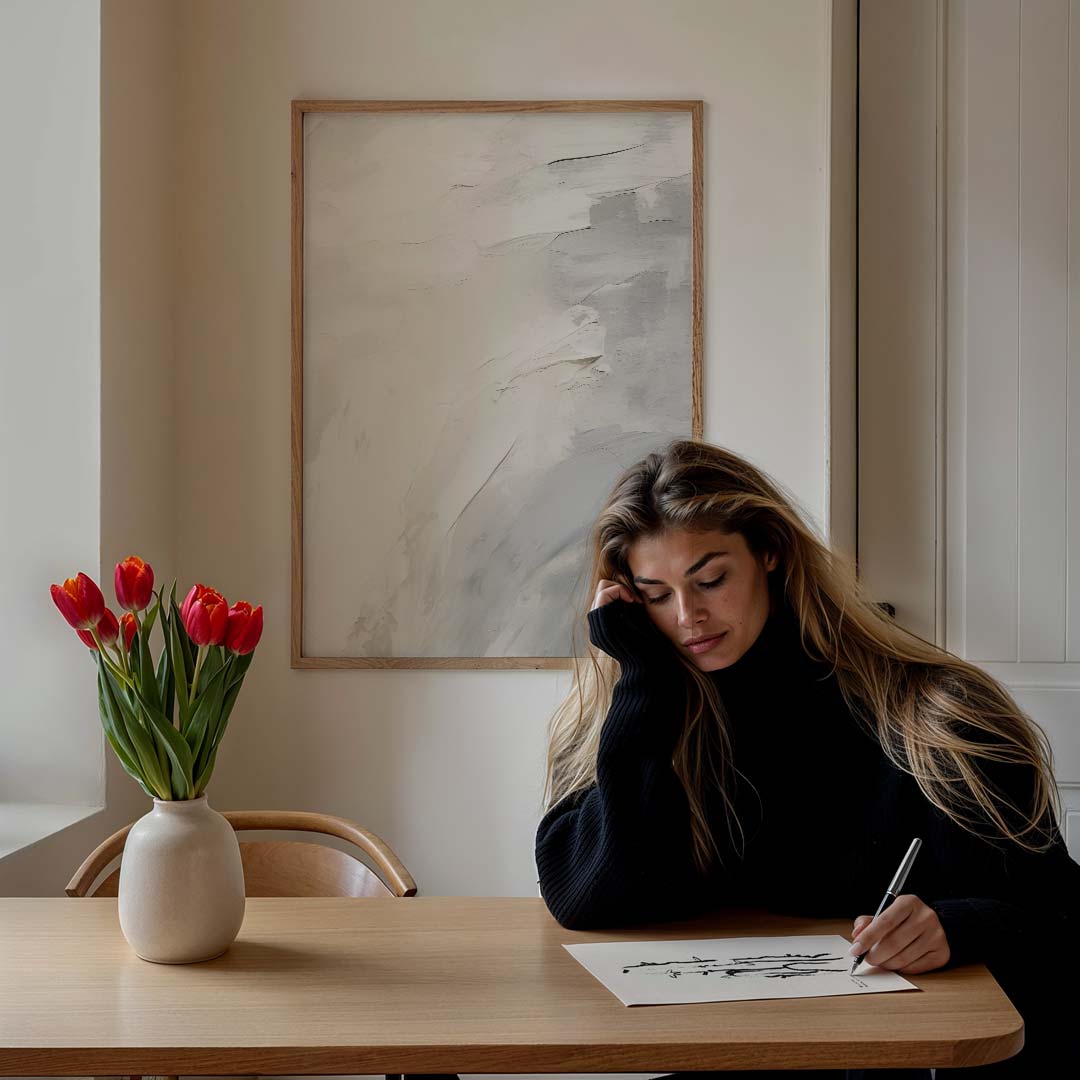 Abstracte Moderniteit Poster-WallArtistic