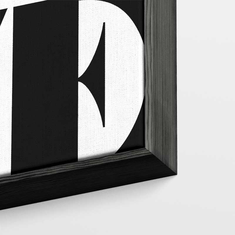 Liefdevol Typografisch Kunstwerk-canvas-dibond-plexiglas-wanddecoratie-WallArtistic