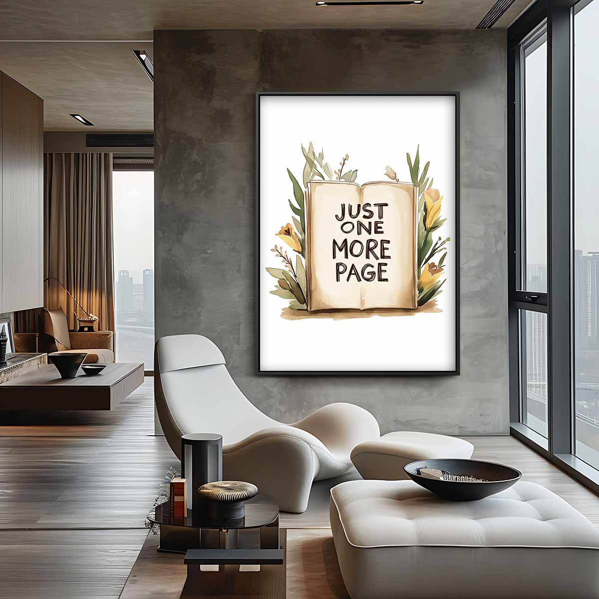 Magisch Leesmoment Kunstwerk-canvas-dibond-plexiglas-wanddecoratie-WallArtistic
