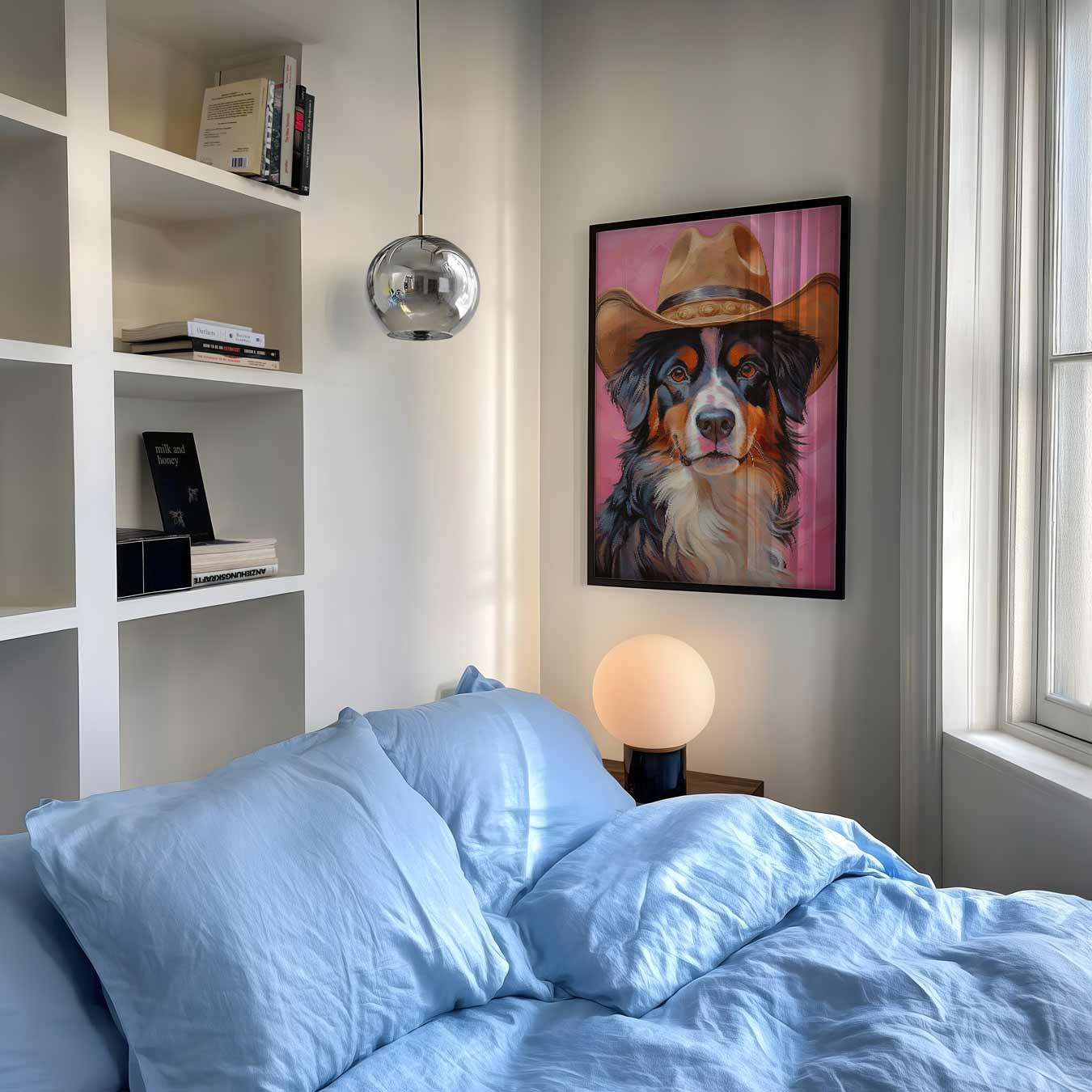 Cowboy Hond Portretposter