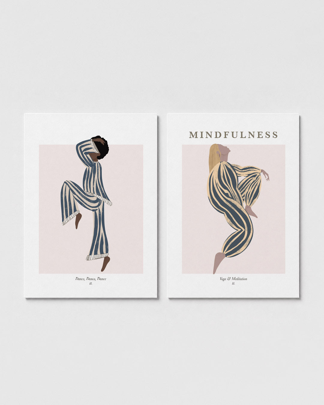 Dansende strepen Posterset
