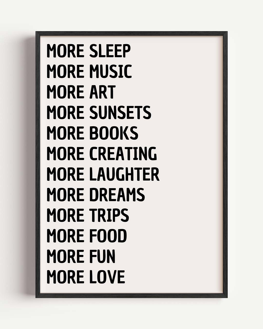 Inspirerende Leefmeer Poster-WallArtistic