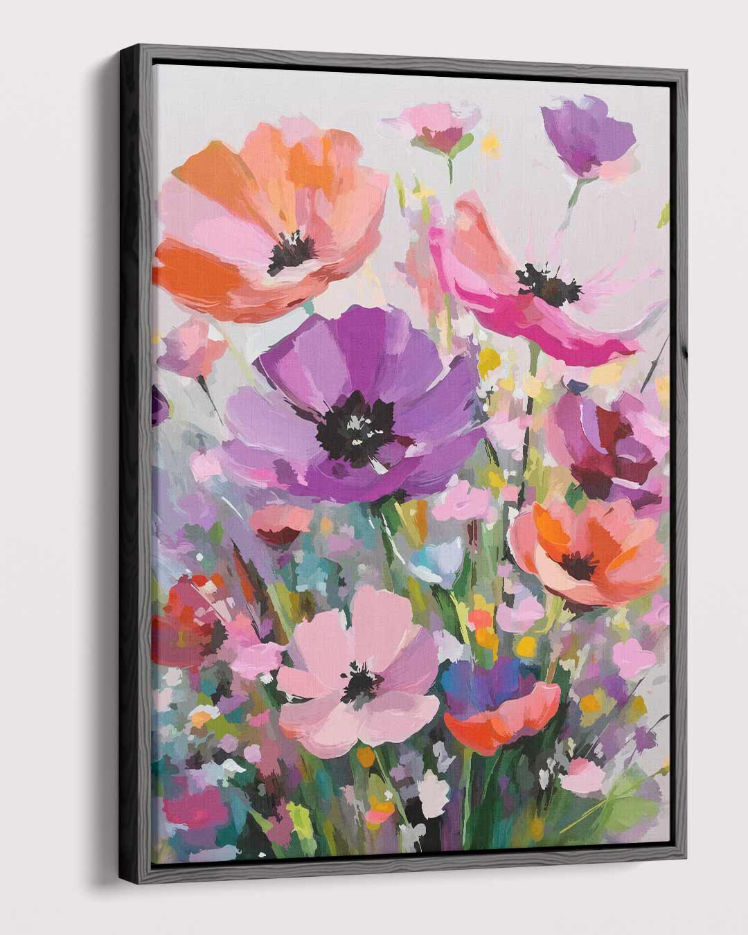 Bloemenweelde Schilderij Kunstwerk-canvas-dibond-plexiglas-wanddecoratie-WallArtistic