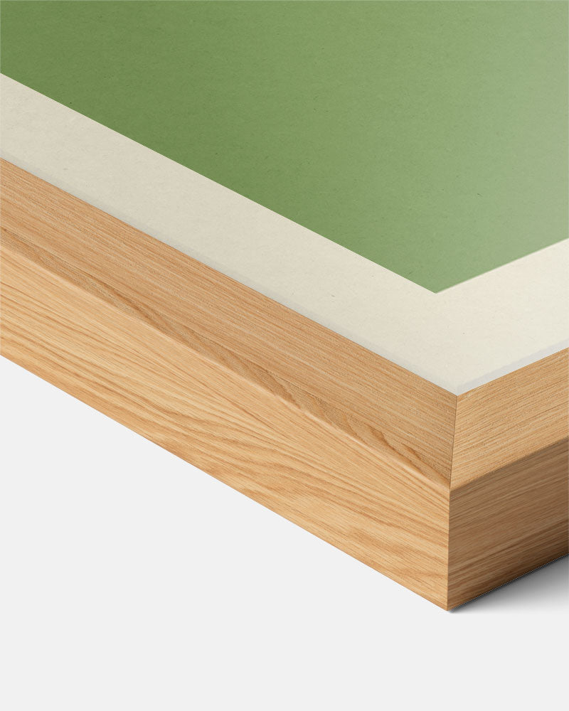 Minimalistische Appel Poster-WallArtistic