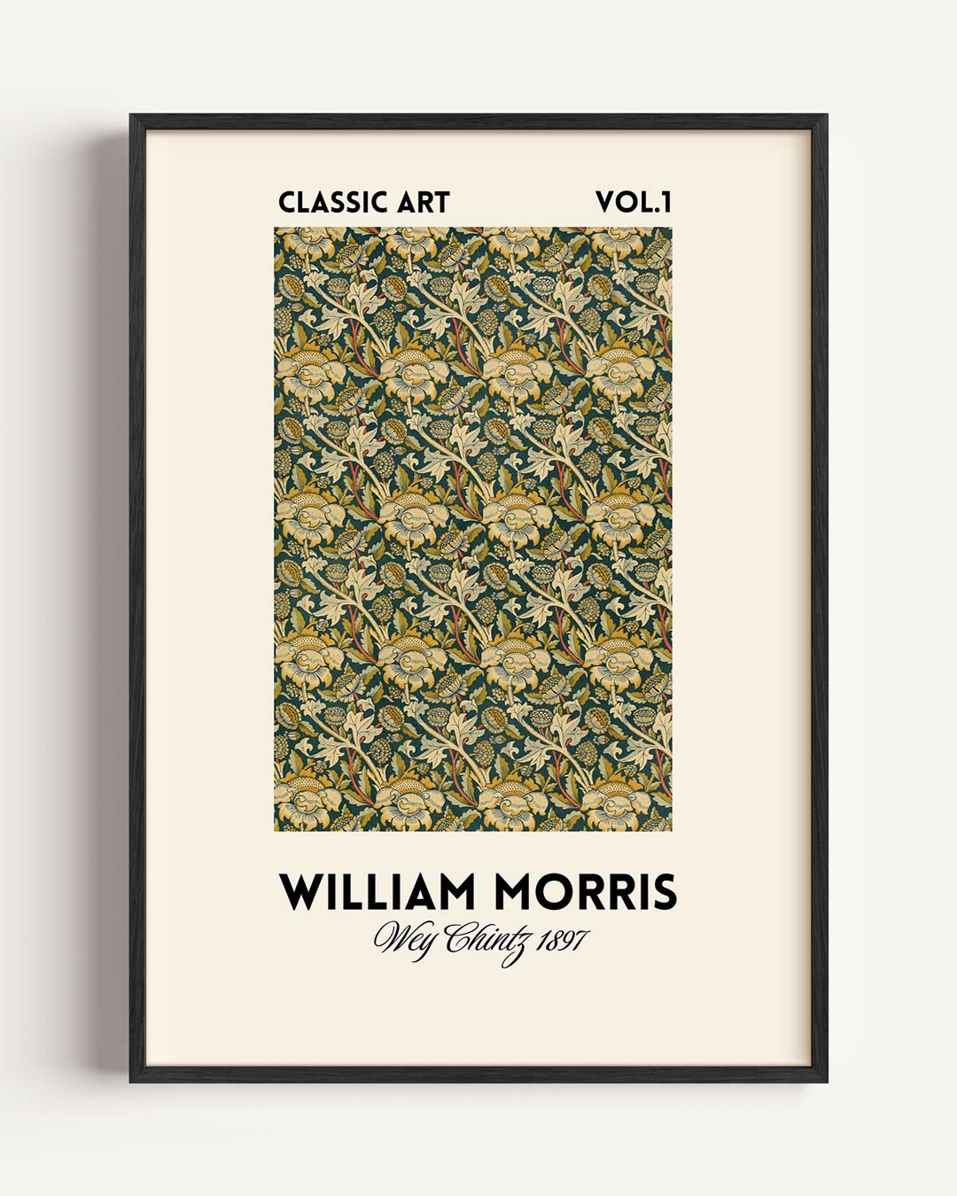William Morris Wey Chintz 1887 Poster-WallArtistic