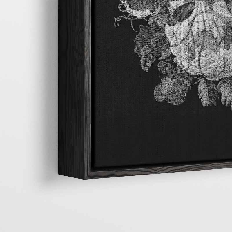 Mystieke Bloemenweelde Kunstwerk-canvas-dibond-plexiglas-wanddecoratie-WallArtistic