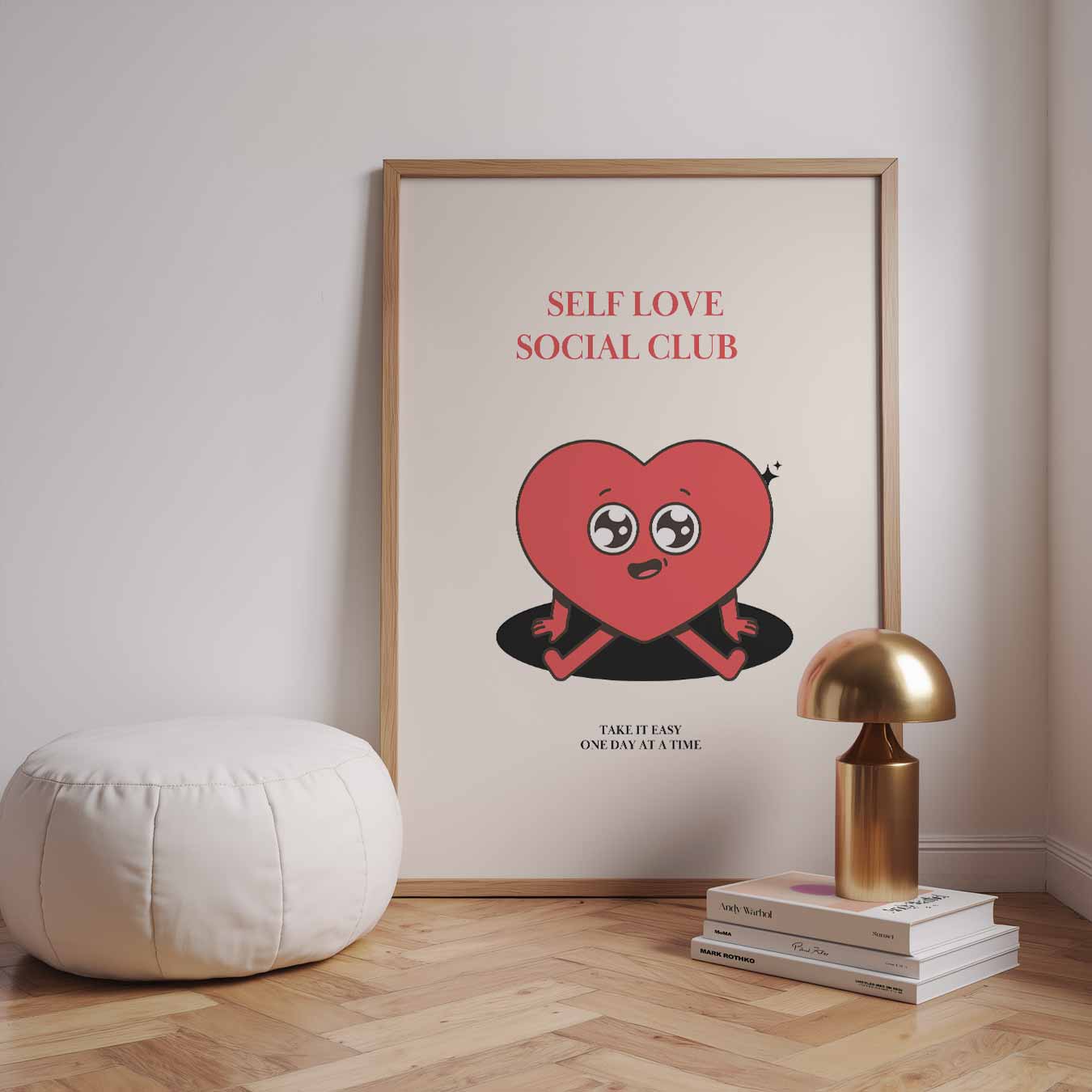 Zelfliefde Social Club Poster-WallArtistic