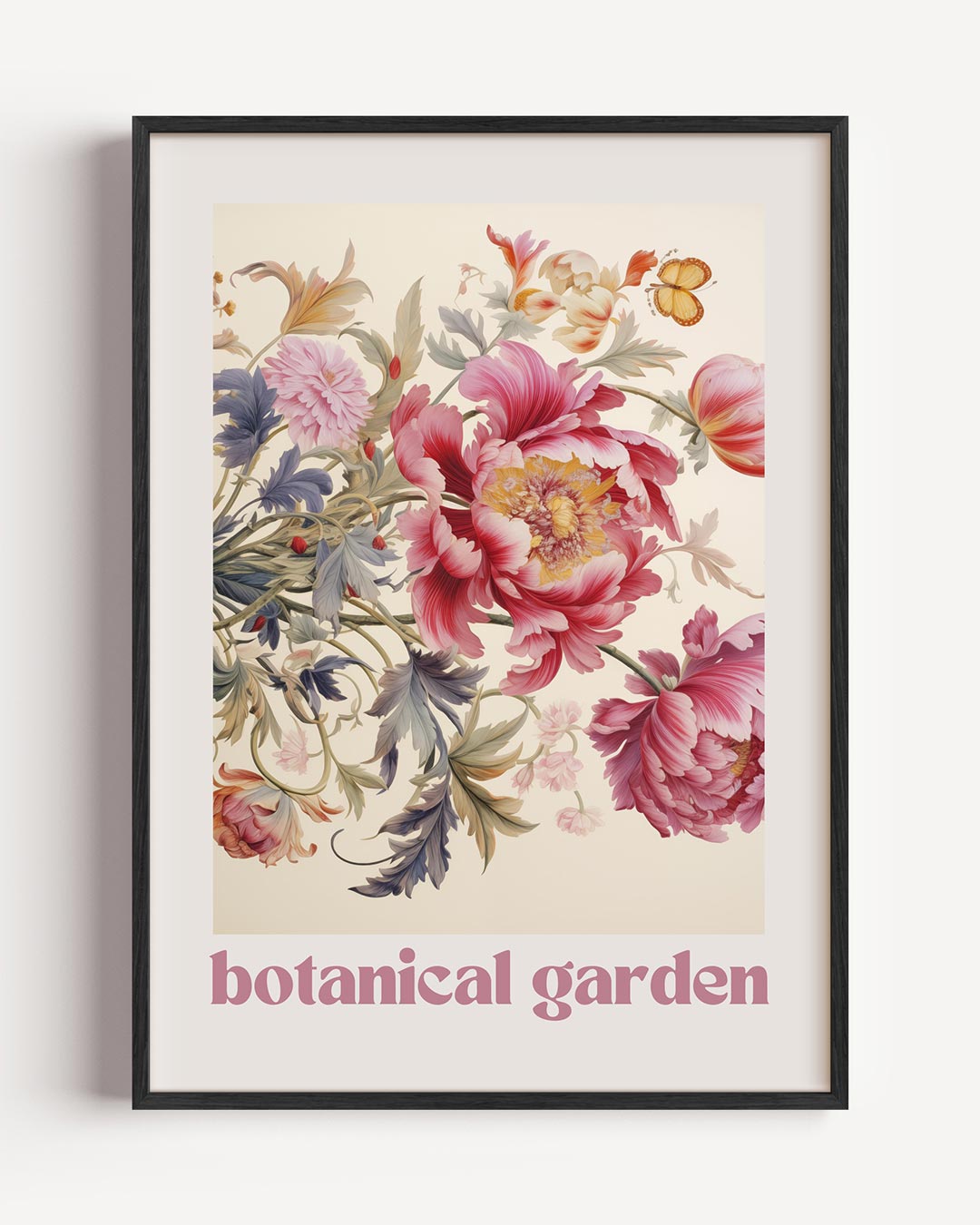 Bloemrijke Droomwereld Poster-WallArtistic