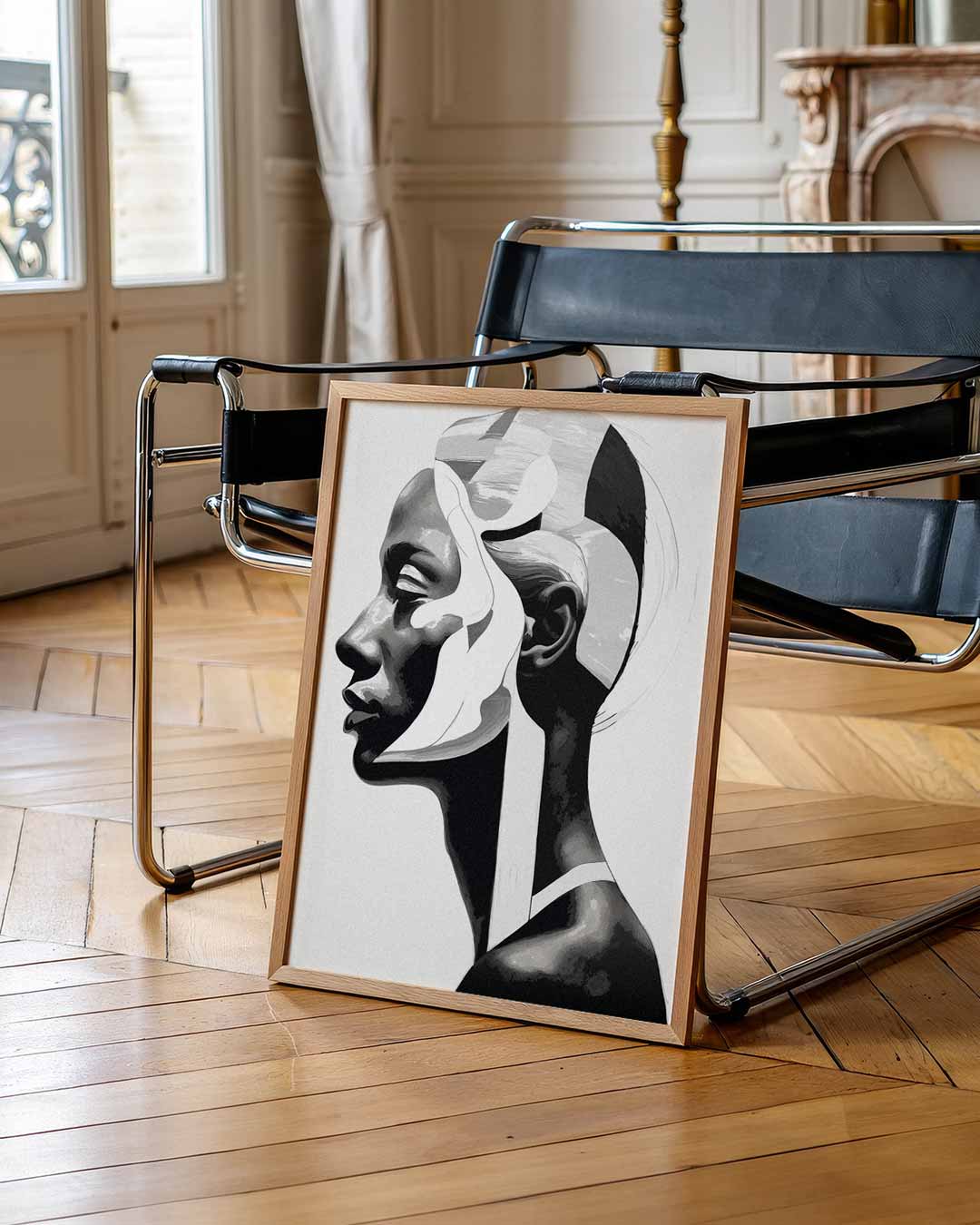 Abstracte Elegantie Poster