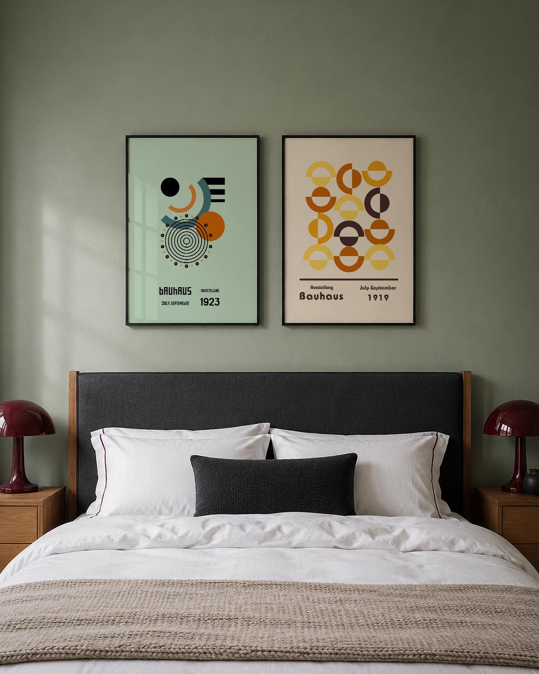 Cirkel en lijnenspel Posterset