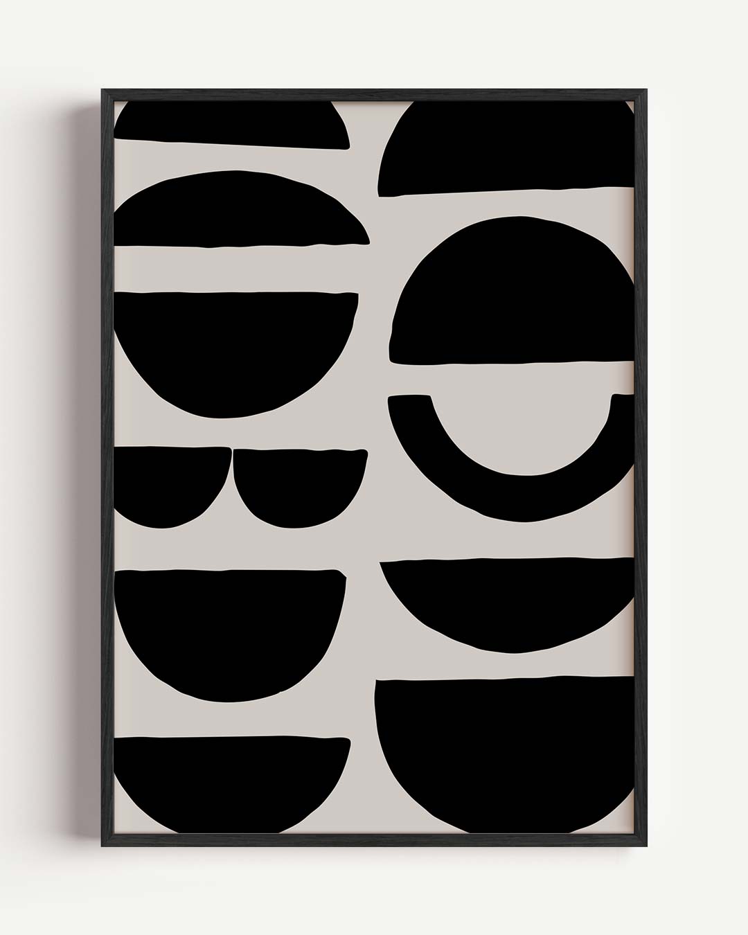 Modern Geometrische Wandkunst Poster