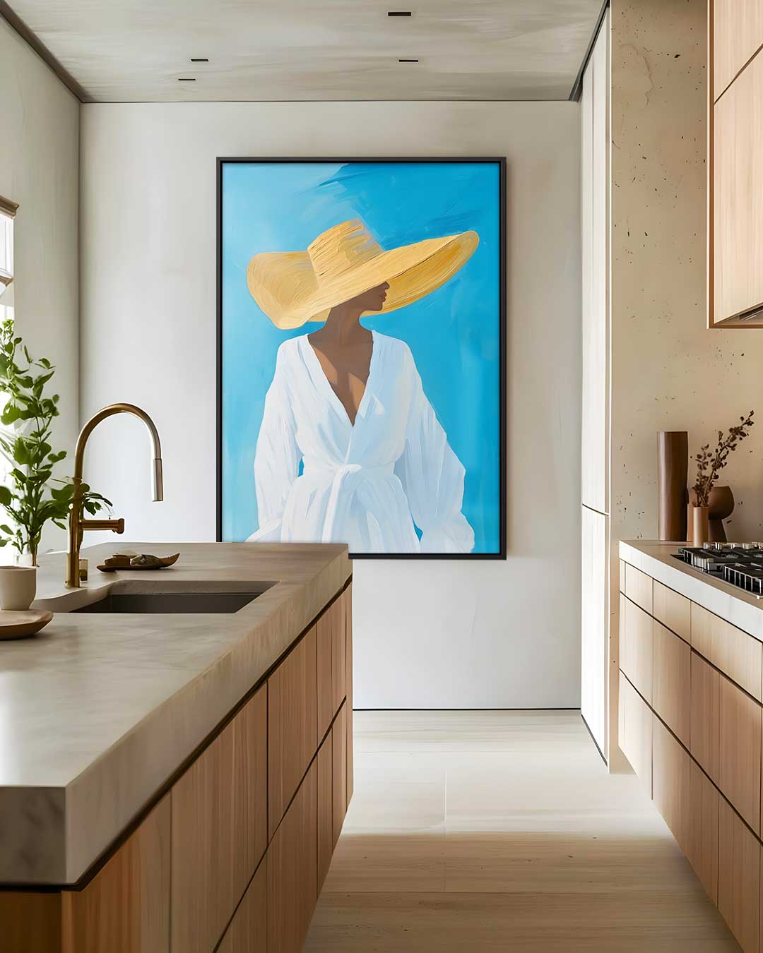 Zomer Elegantie Kunstwerk-canvas-dibond-plexiglas-wanddecoratie-WallArtistic