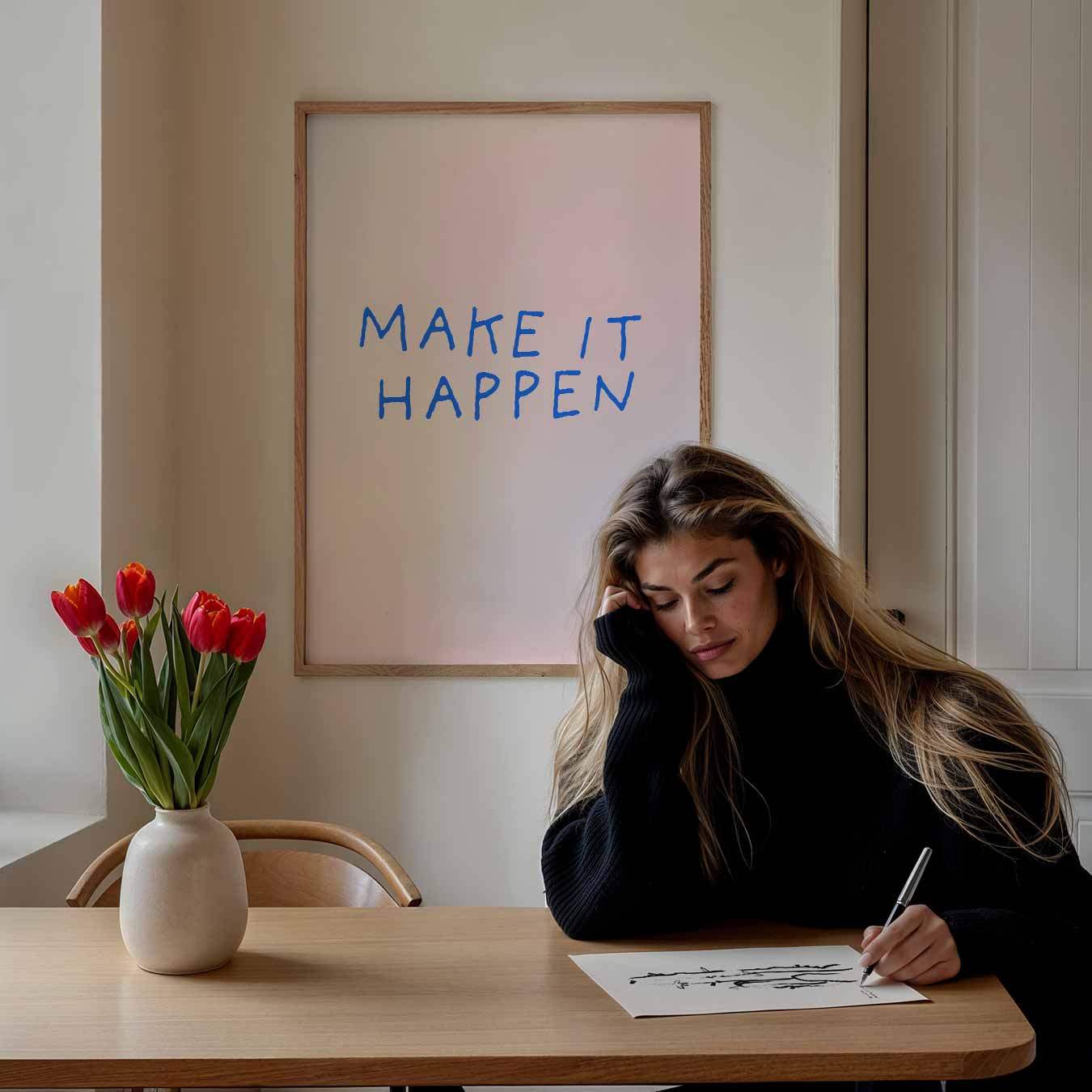 Inspirerende Motivatieposter