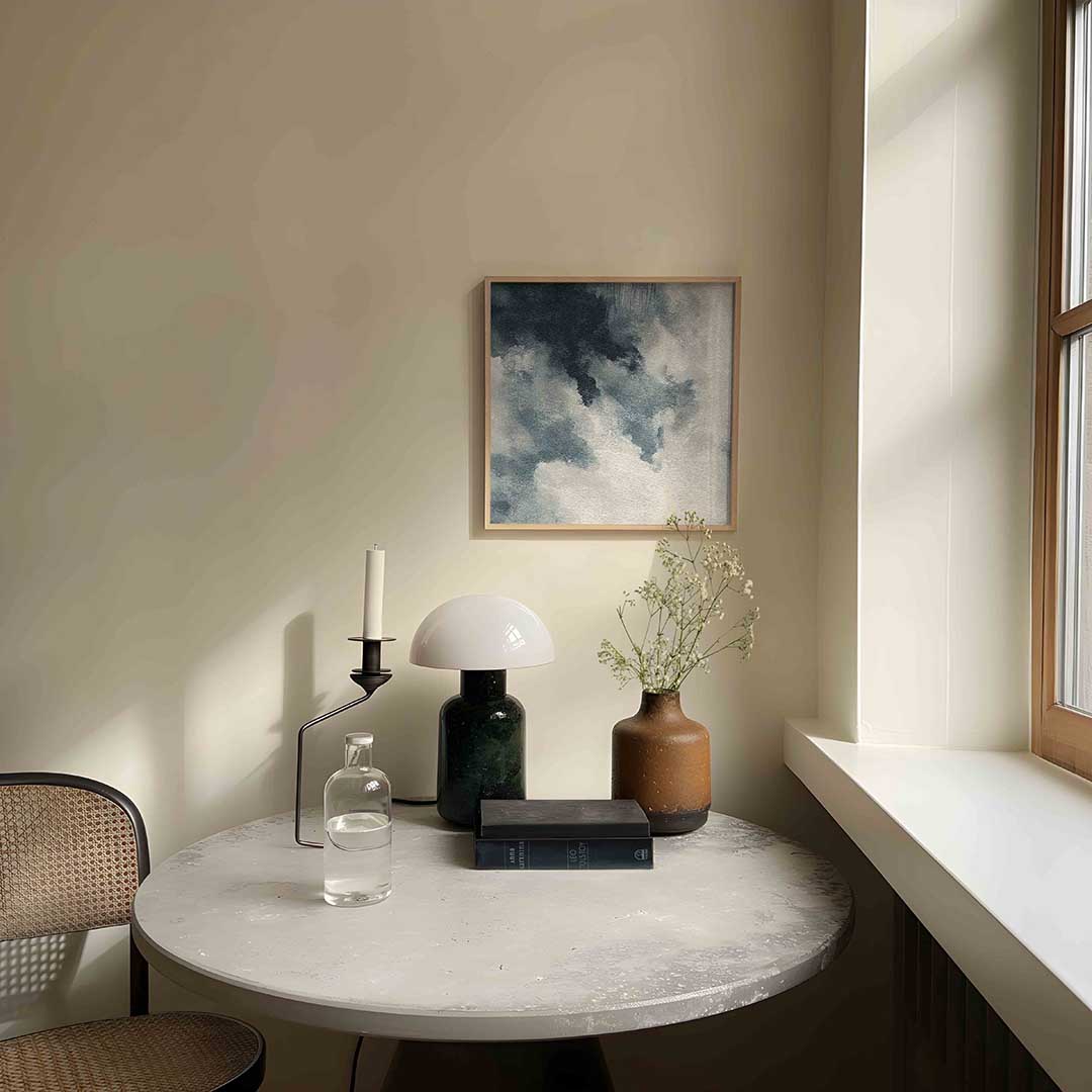 Abstracte wolken Poster