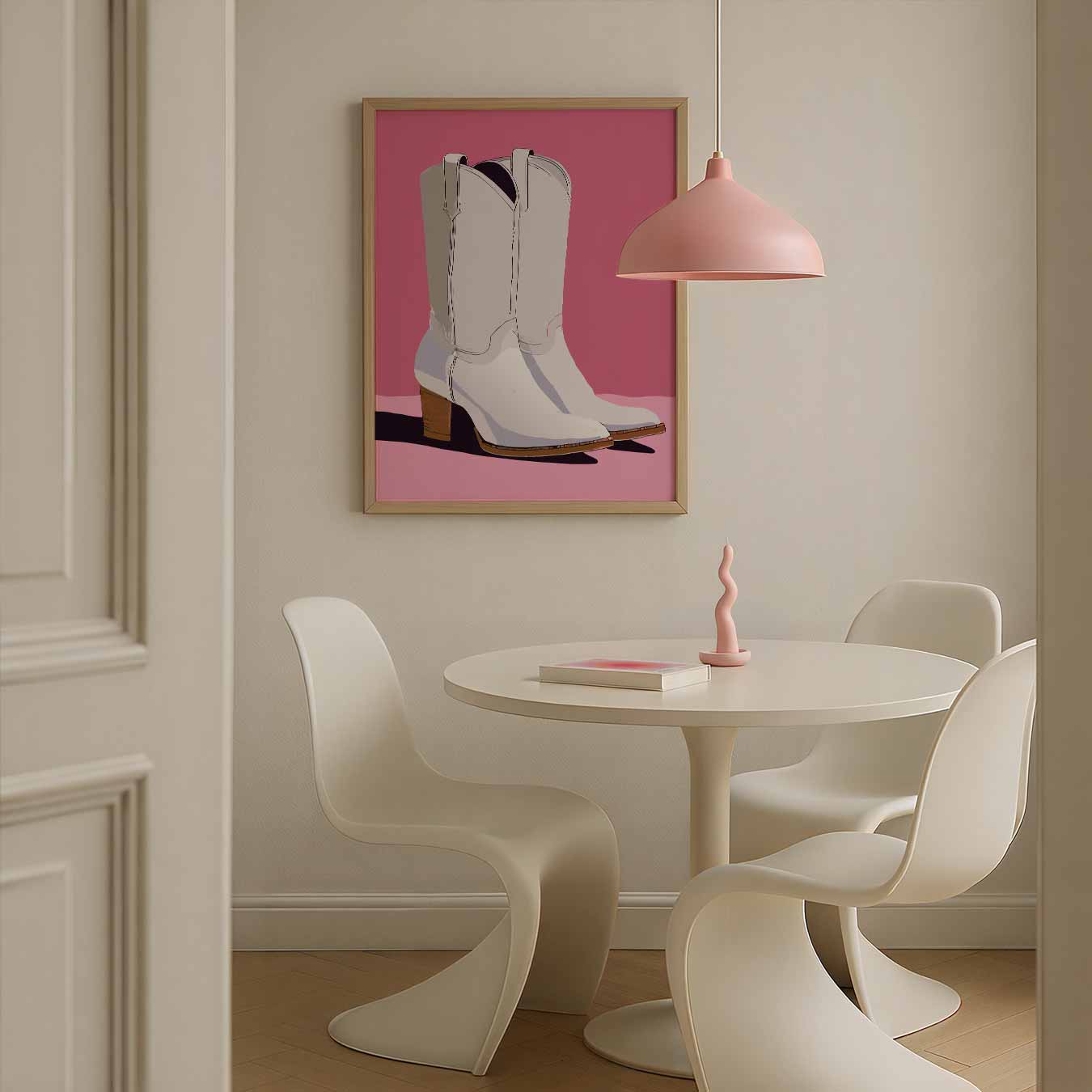 Stijlvolle Cowboylaarzen Poster