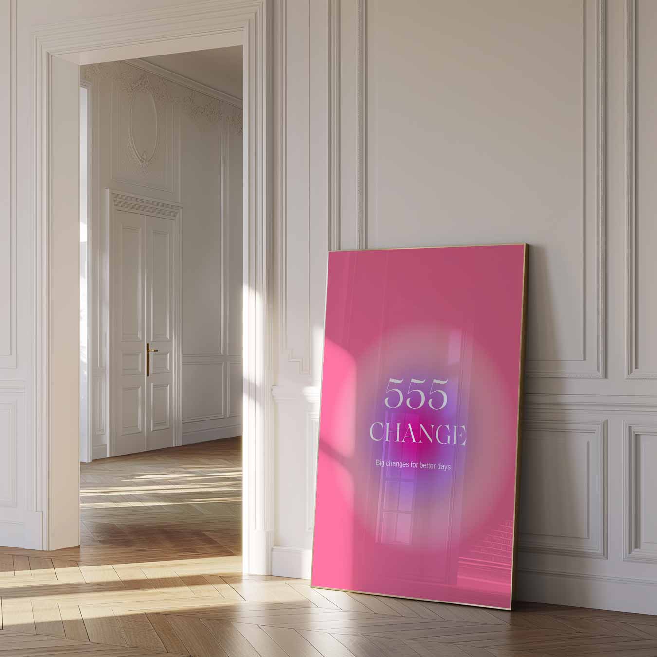 Inspirerende 555 Veranderingen Poster