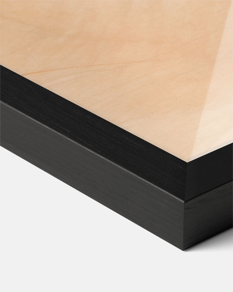 Dromerige Beige Abstracte Poster-WallArtistic