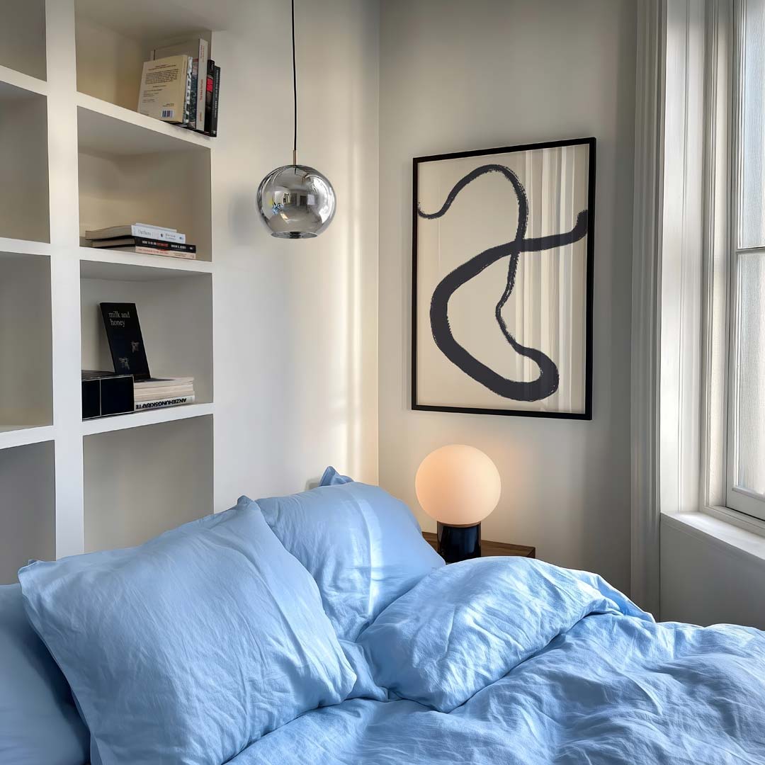 Abstracte Flow Print Poster-WallArtistic