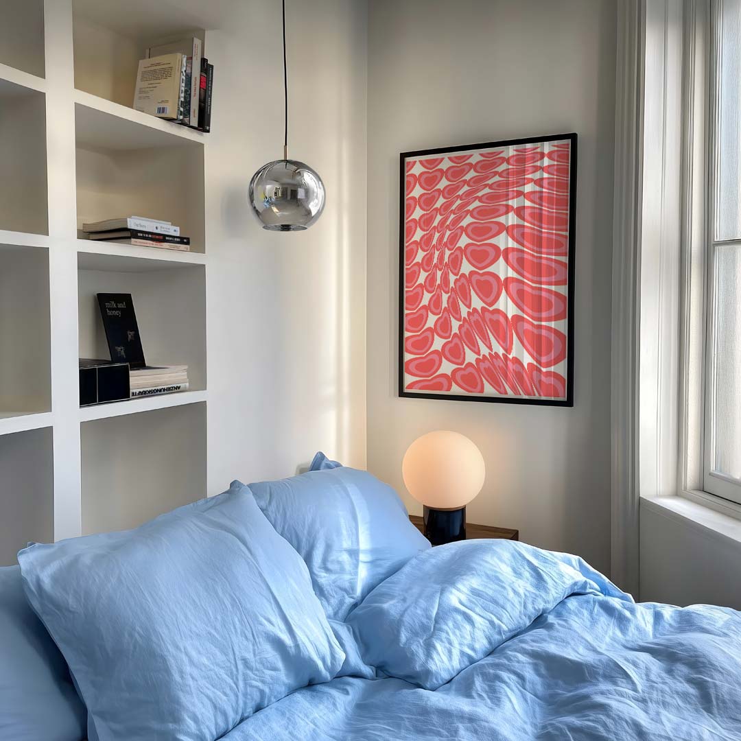 Hartjesgolf Kunstposter-WallArtistic
