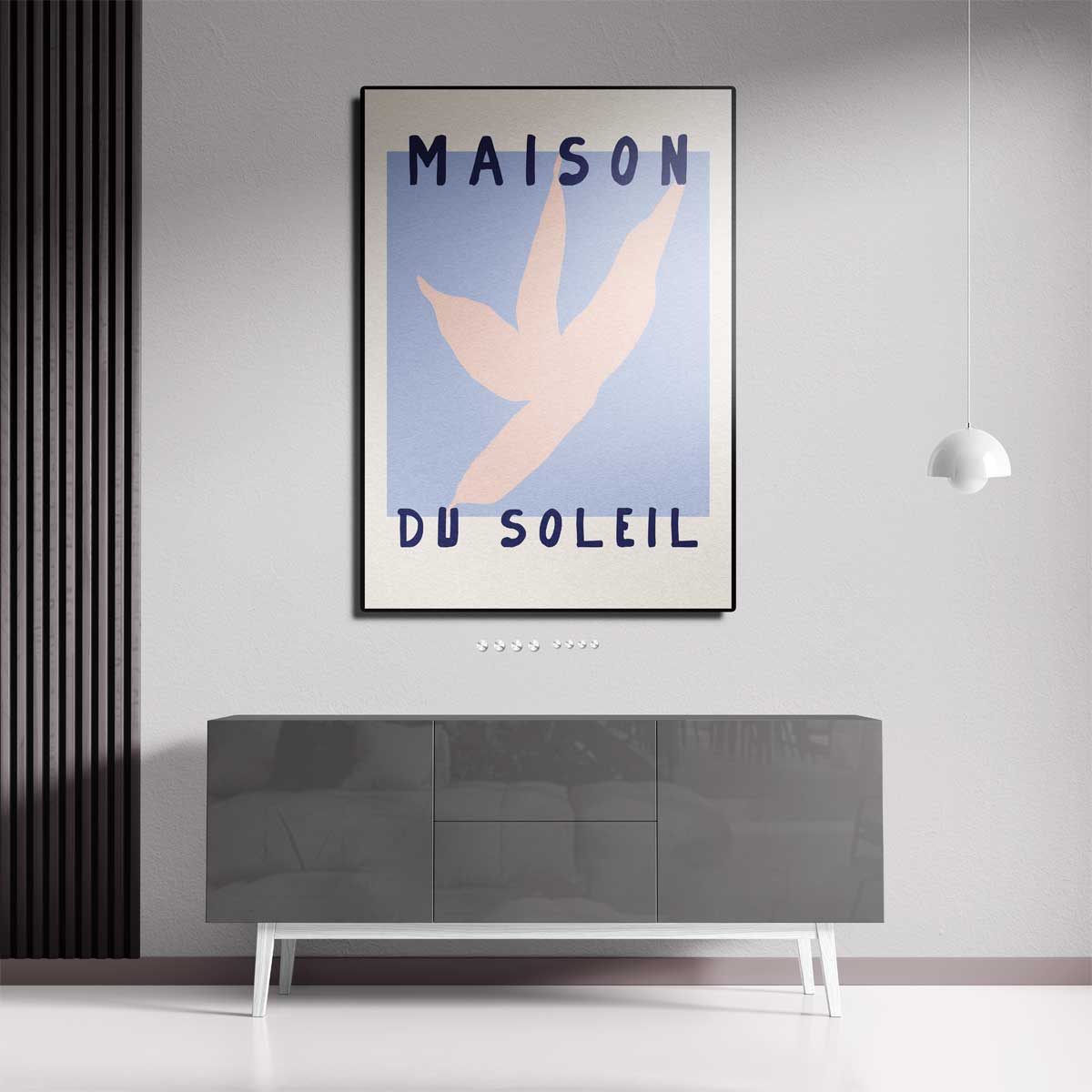 Maison du Soleil Kunstposter