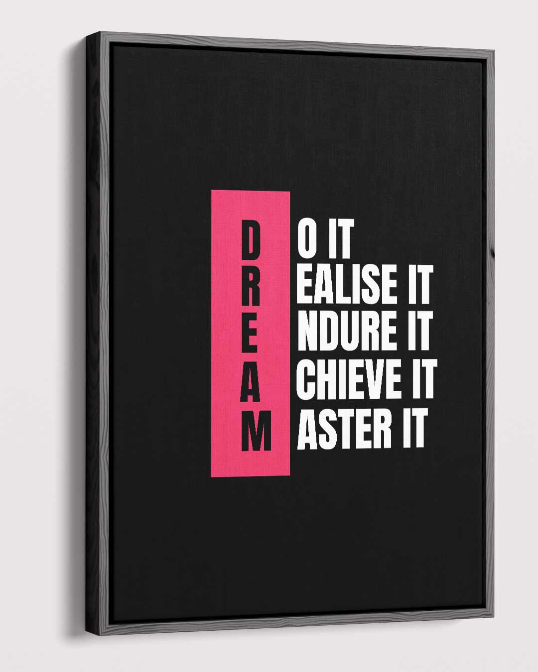 Inspirerende Dromen Poster Kunstwerk-canvas-dibond-plexiglas-wanddecoratie-WallArtistic
