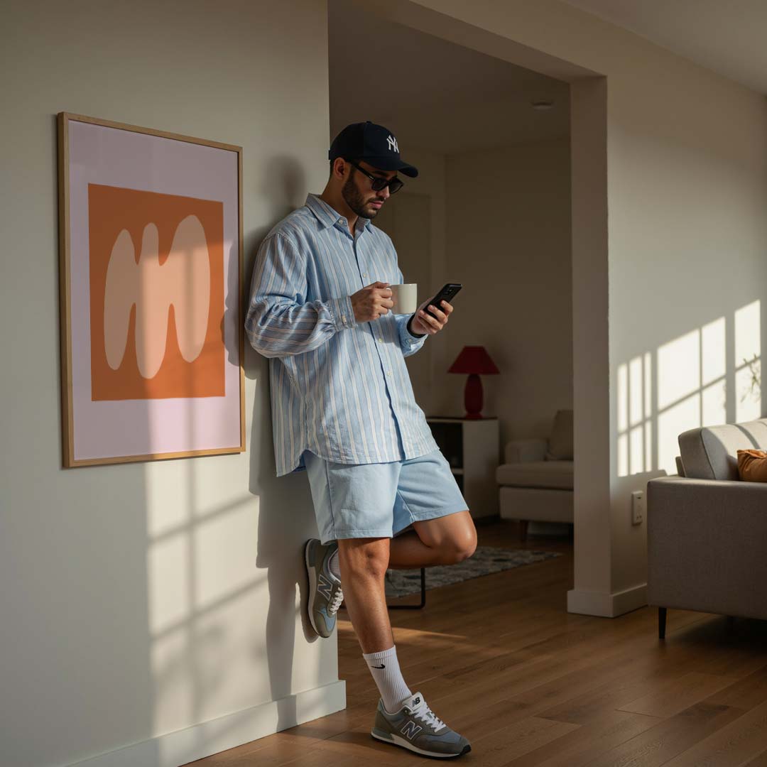 Abstracte Vormen Poster-WallArtistic