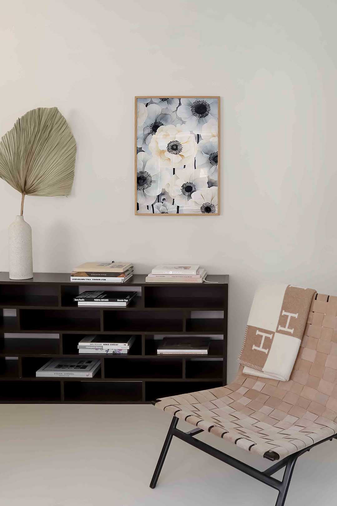 Bloemen in zachte tinten Poster