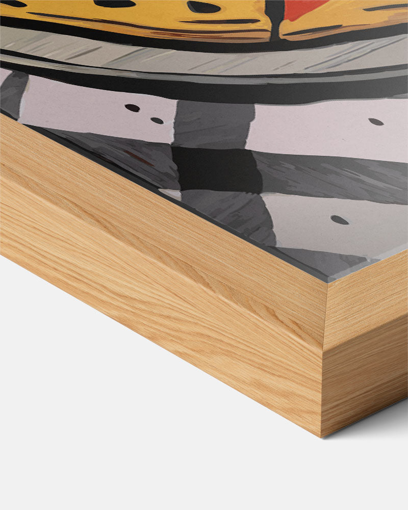 Smakelijke Pizza Art Poster-WallArtistic