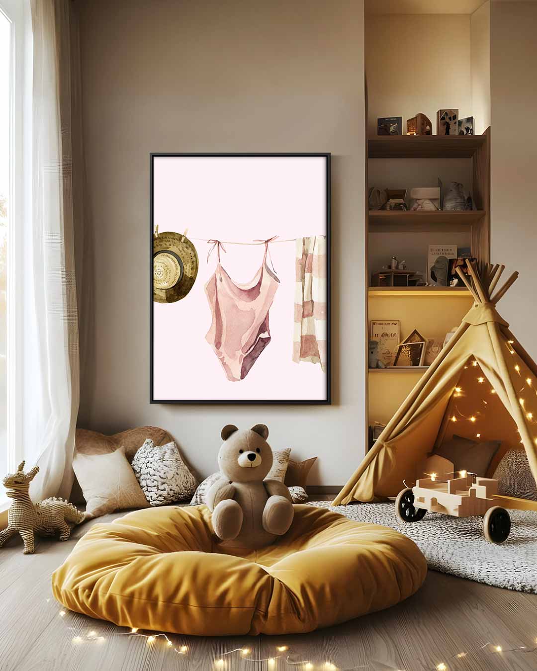 Zomerse Dagdroom Kunstwerk-canvas-dibond-plexiglas-wanddecoratie-WallArtistic