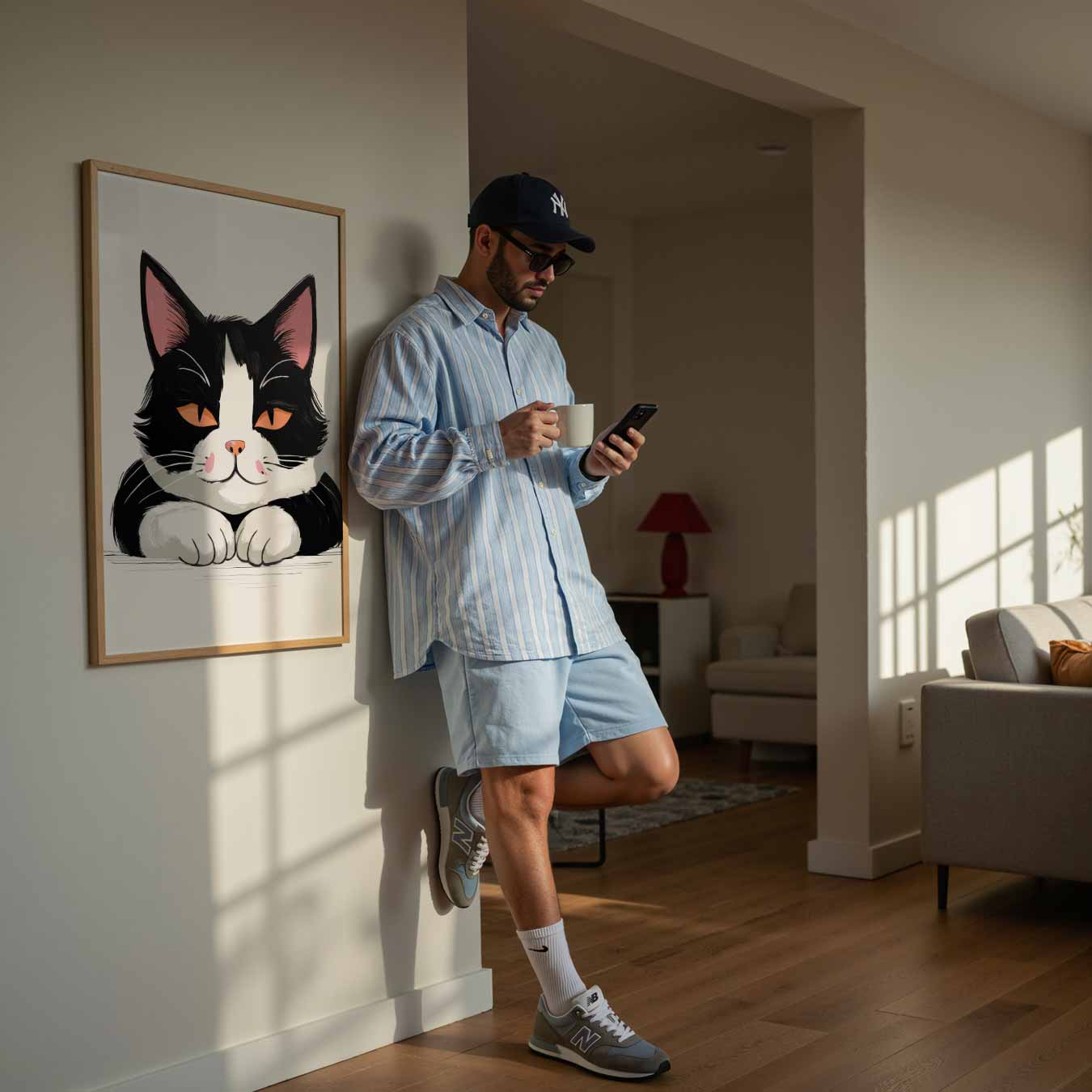 Charmante Kattenposter