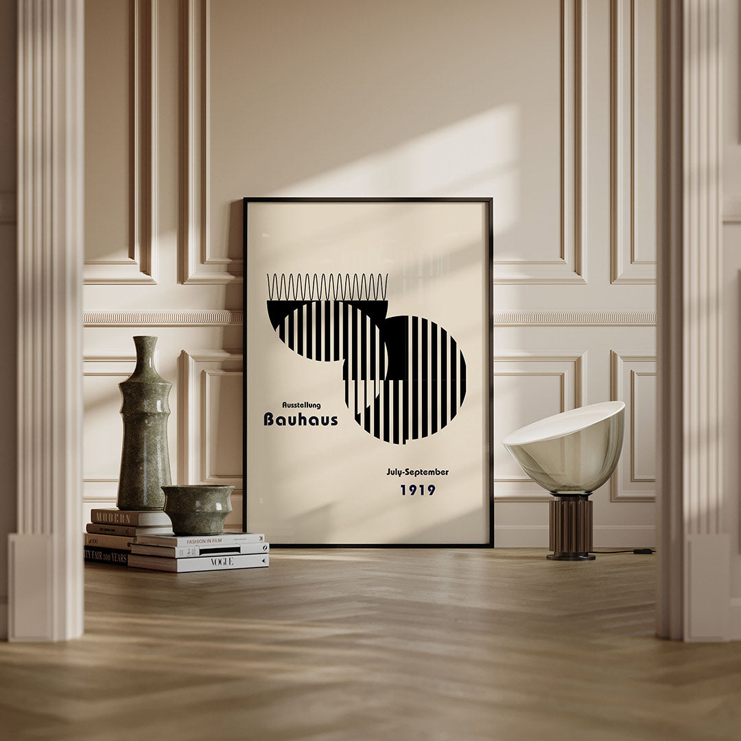 Lijnen en vlakkenspel Poster