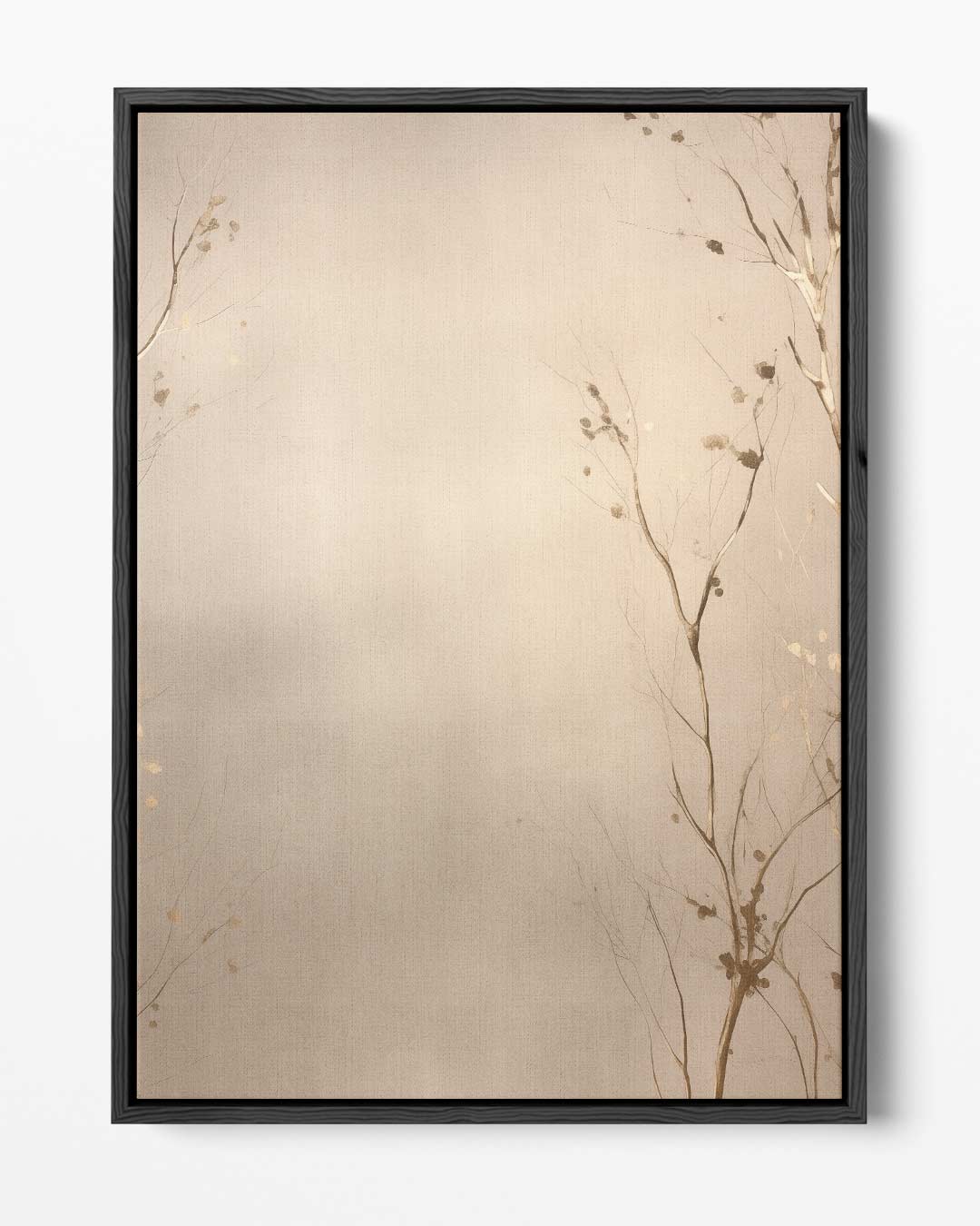 Subtiele Takken in Neutrale Tinten Kunstwerk-canvas-dibond-plexiglas-wanddecoratie-WallArtistic