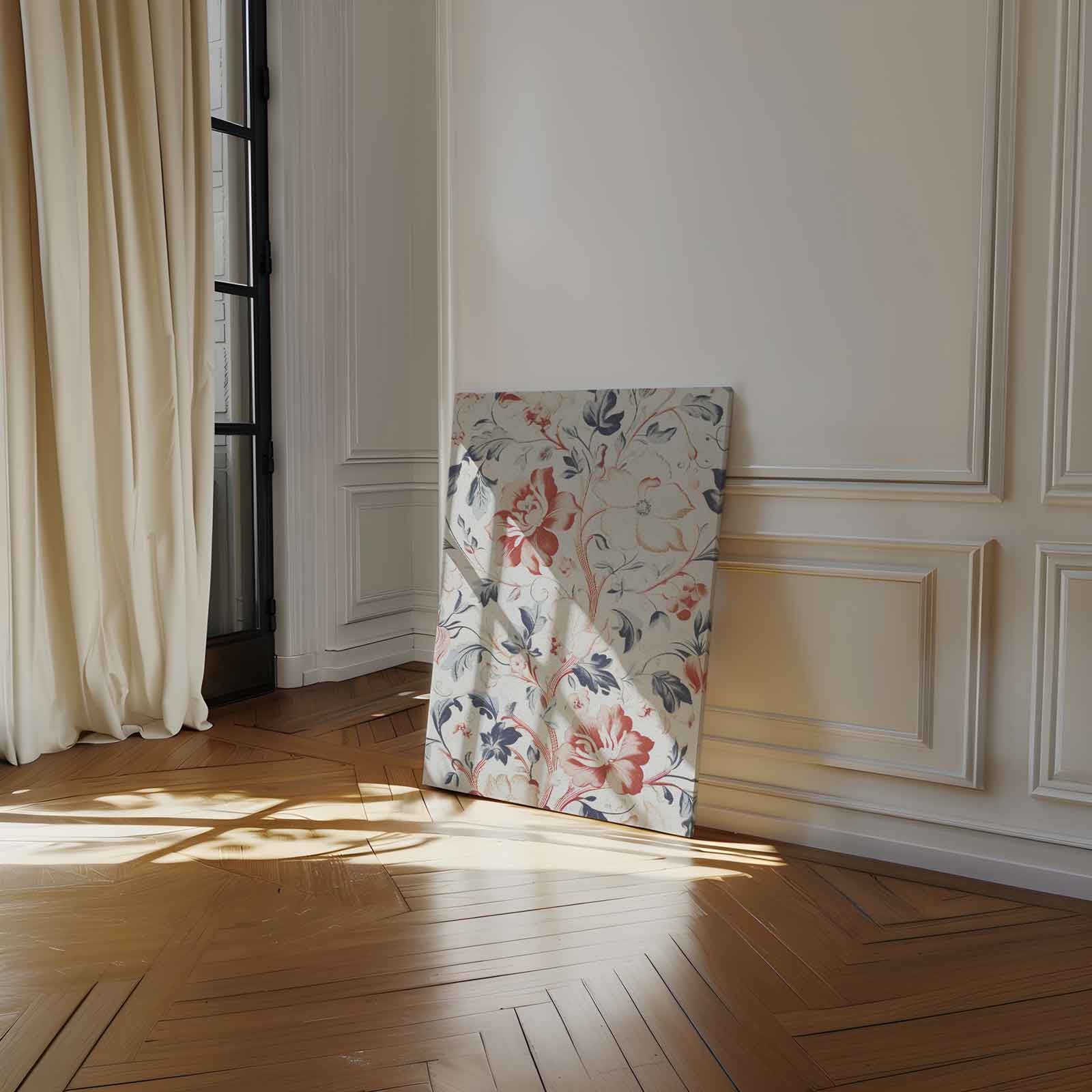 Bloemenpracht op Canvas Kunstwerk-canvas-dibond-plexiglas-wanddecoratie-WallArtistic