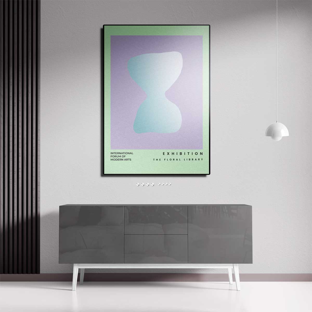 De Bloemenbibliotheek Expositie Poster