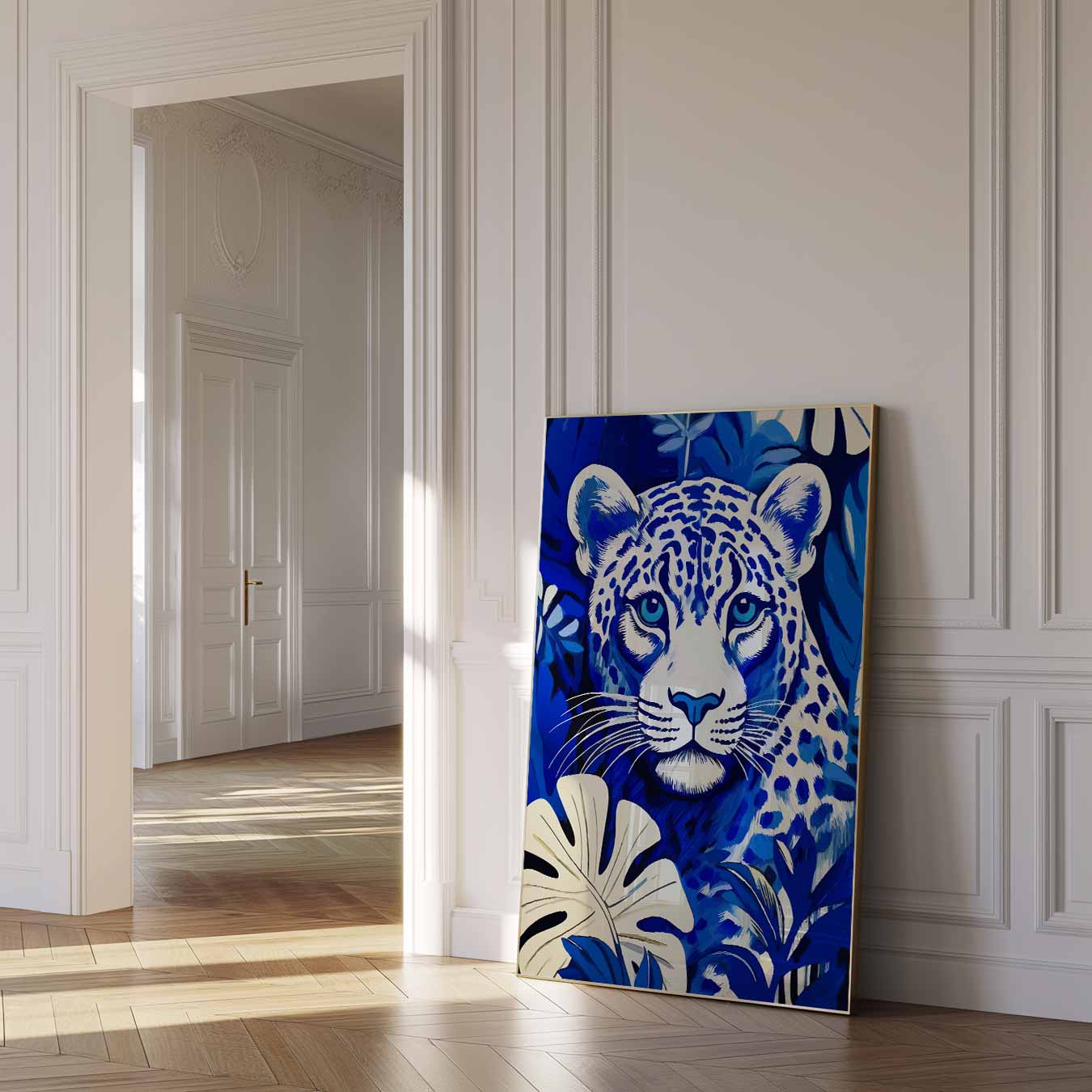 Jungle Leopard Power Poster
