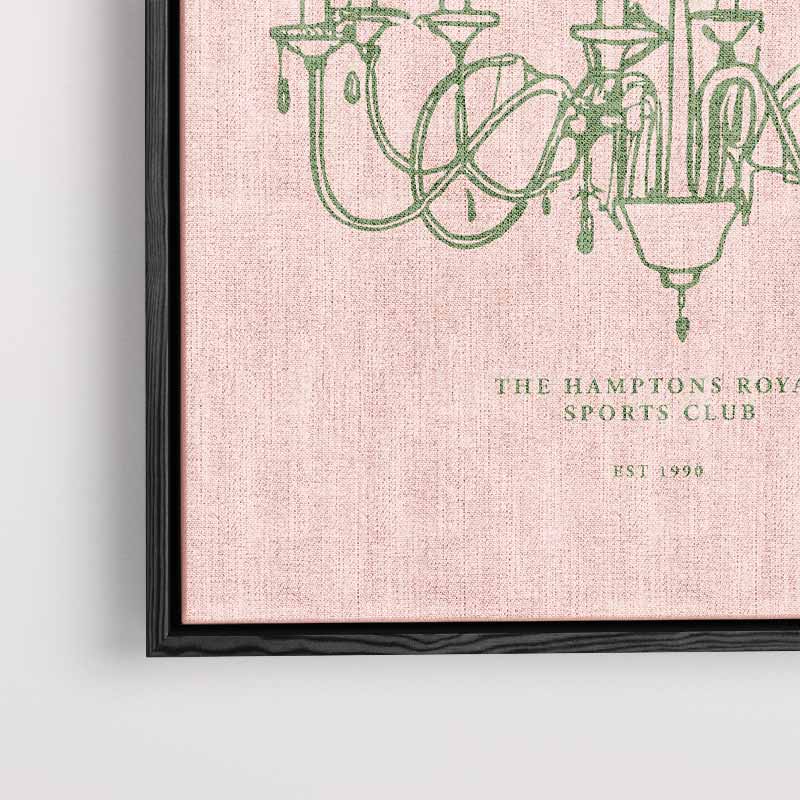 Elegante Kroonluchter Illustratie Kunstwerk-canvas-dibond-plexiglas-wanddecoratie-WallArtistic