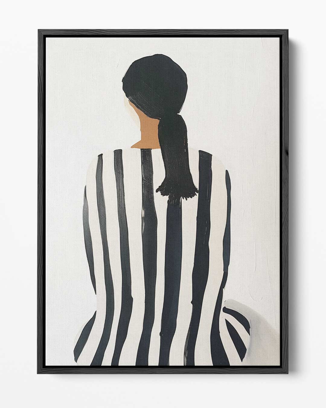 Strepen en Stille Kunstwerk-canvas-dibond-plexiglas-wanddecoratie-WallArtistic