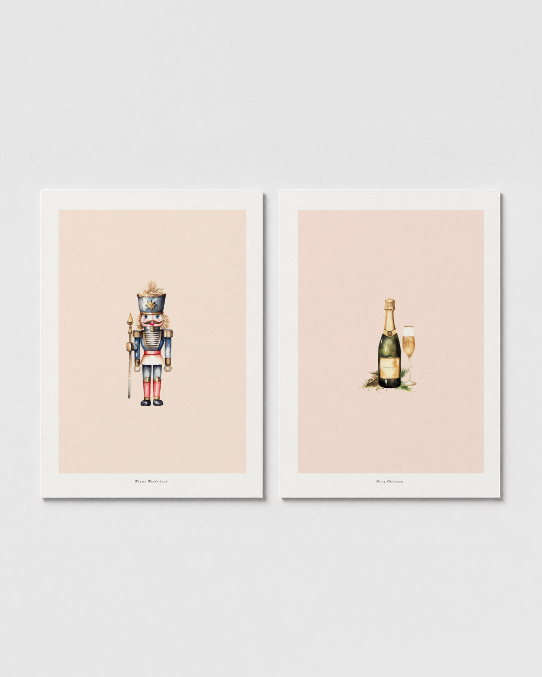 Kleurrijke speelgoedfiguur Posterset