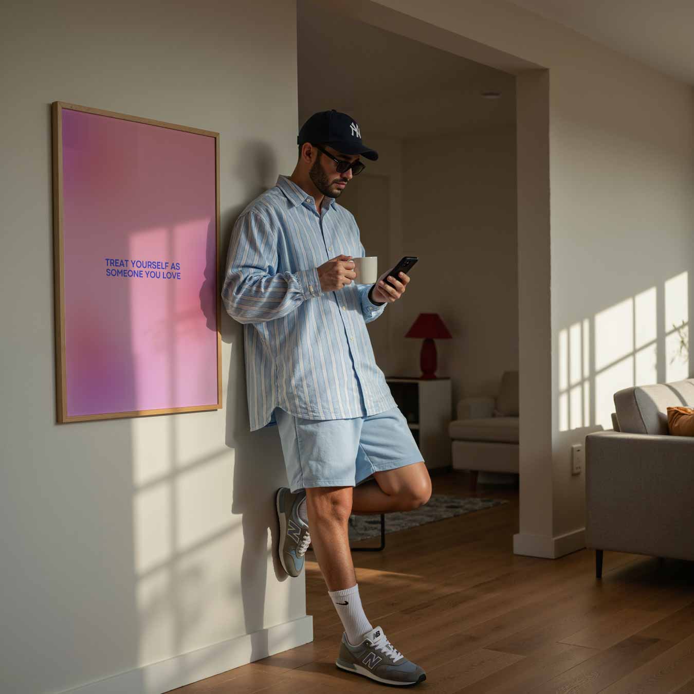 Zelfliefde Inspiratieposter-WallArtistic